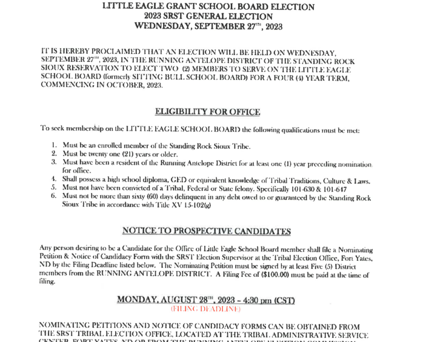 Homepage Standing Rock